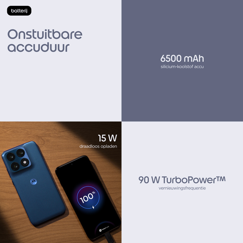 Motorola edge 70 pro 256GB8GB - PANTONE Titan – Foto 8 von 10