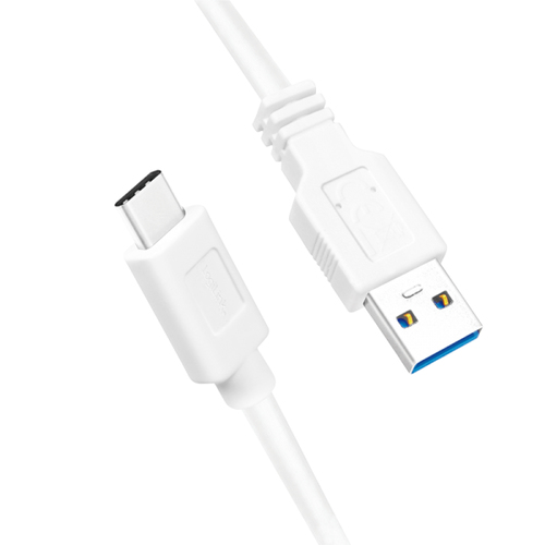 Cable Logilink USB-C 3.2 to USB 0,5m White, afbeelding 2