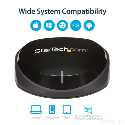 StarTech.com Bluetooth Audio Receiver with NFC - Wireless Audio – image 8