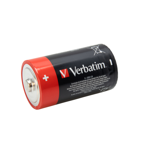 Verbatim D-Alkalibatterien