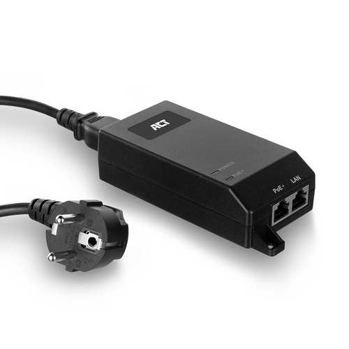 ACT AC4438 - Gigabit PoE+ injector, afbeelding 2
