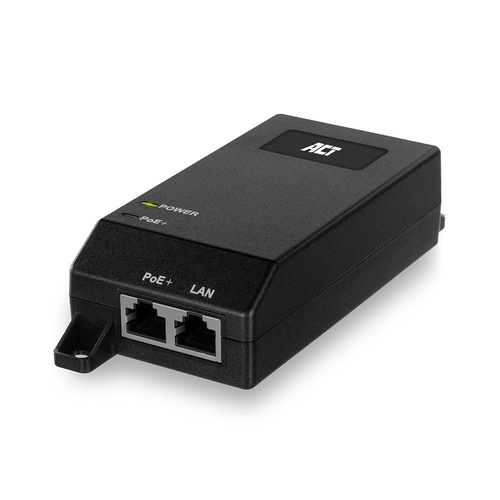 ACT AC4438 - Gigabit PoE+ injector