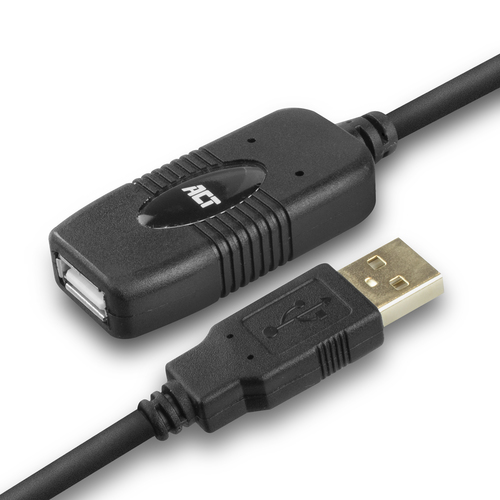 ACT Connectivity USB 2.0 Signaalversterker, 10 meter kabel, afbeelding 4
