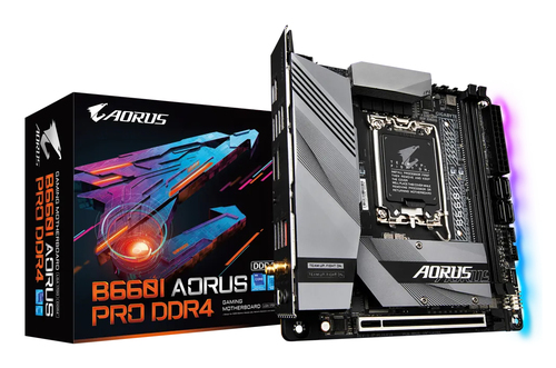 GIGABYTE B660I AORUS PRO DDR4 материнская плата Intel B660 LGA 1700 Mini ITX