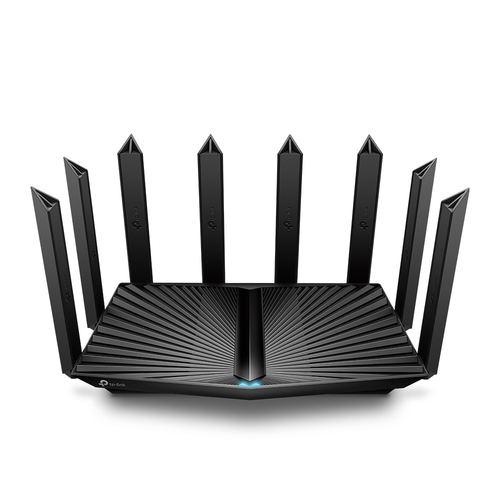 TP-Link Archer AX90 беспроводной маршрутизатор Multi-Gigabit Ethernet Трехдиапазонный (2,4 ГГц/5Ггц/5ГГц) Черный
