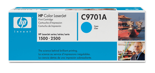 HP C9701A toner cartridge 1 pc(s) Original Cyan