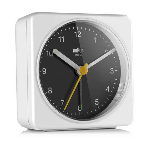 Braun BC03WB äratuskell Kvarts äratuskell Must, Valge