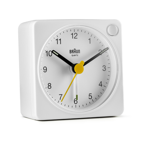 Braun BC02XW äratuskell Kvarts äratuskell Valge