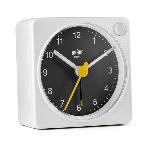 Braun BC02XWB žadintuvas Kvarcinis žadintuvas Juoda, Balta