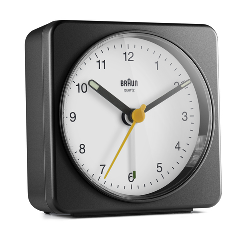 Braun BC03BW äratuskell Kvarts äratuskell Must, Valge