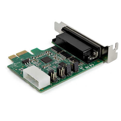 StarTech.com 4 Port PCI Express RS232 Seriële Kaart, PCIe RS232 Serial Host Controller Kaart, PCIe naar Serial DB9 Adapter Kaart, 16950 UART, Low, afbeelding 3