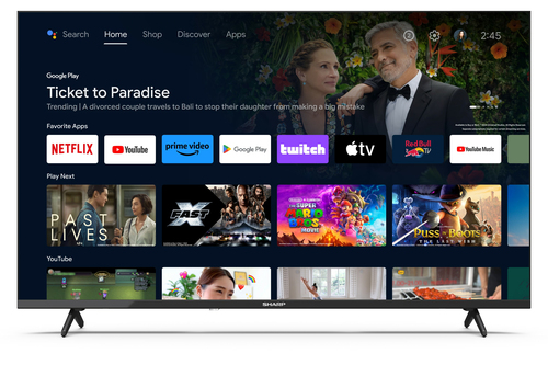 Sharp 43FH2EA TV 109.2 cm (43") Full HD Smart TV Wi-Fi Black – image 2