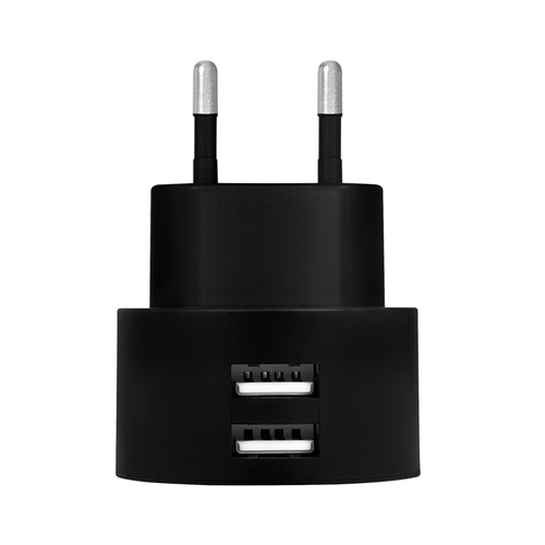 LogiLink USB Wall Charger 2port,Fast Charging 10.5W, zwart, afbeelding 2
