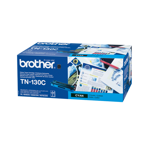 Original Brother TN-130C Cyan Toner Cartridge - image 2