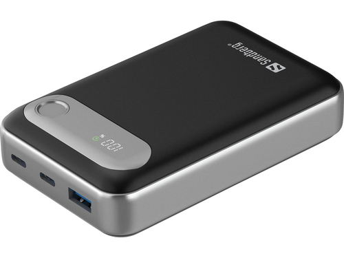 Sandberg 421-41 powerbank Lithium-Polymeer (LiPo) 20000 mAh Zwart, Zilver
