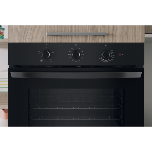 Indesit Click&Clean IO 232H X UK Electric Oven - Black - image 5