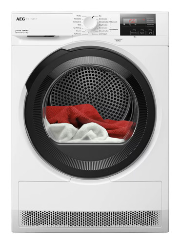 AEG Series 7000 TR7T50689 сушилка для белья Отдельно стоящий Фронтальная загрузка 8 kg Белый