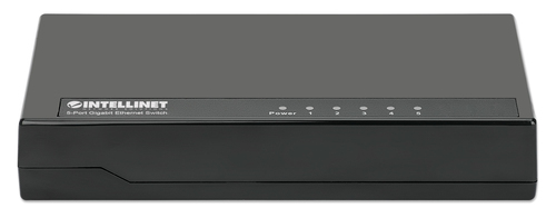 INTELLINET 5-Port Gigabit Ethernet Switch Desktop Kunststoff, afbeelding 3