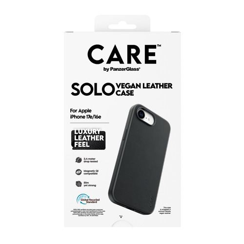 PanzerGlass CARE™ by PanzerGlass® Solo Case Black iPhone 17e | 16e – image 3