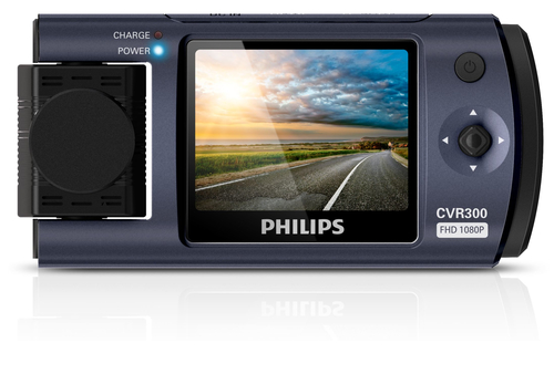 Philips CVR300/00 dashcam AC, Battery Black – image 2