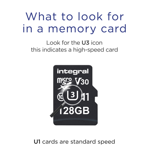 Integral 128GB MICRO SDXC UHS-1 U3 CL10 V30 UP TO R-100 W-50 MBS WITH METAL CARD CASE TWIN PACK WITH ADAPTER – image 5