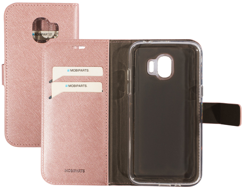 Mobiparts Saffiano Wallet Case Samsung Galaxy J2 Pro (2018) Pink