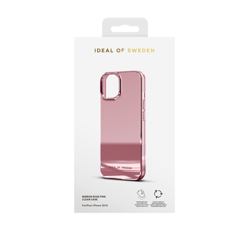 iDeal of Sweden Mirror Case iPhone 13 / 14 Mirror Rose Pink – image 3