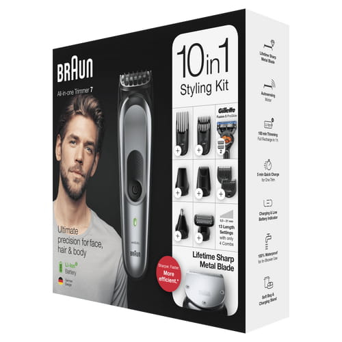Braun MGK7221 Hall 13 Liitiumioon (Li-Ion)