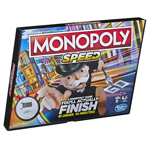 Hasbro Gaming Monopoly Speed Lauamäng Majandussimulatsioon