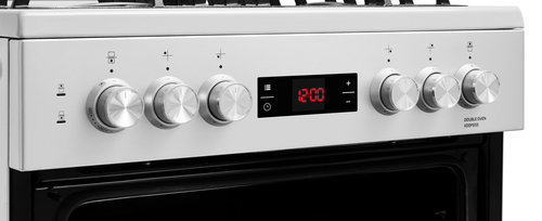 Beko XDDF655S cooker Freestanding cooker Electric Gas Silver – image 6