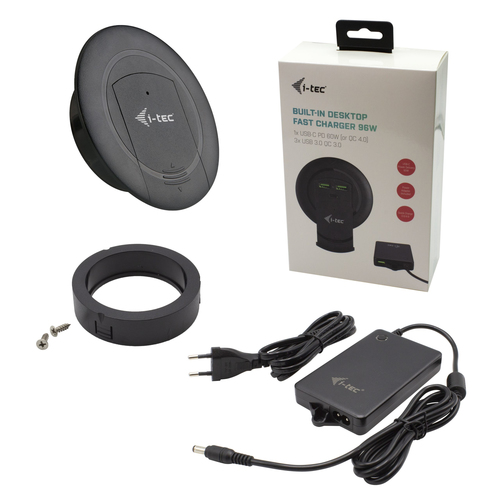 i-Tec Built-in Desktop Fast Charger - Netspanningsadapter, afbeelding 5