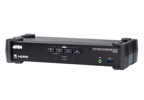 4-PORT 4K60 SINGLE VIEW HDMI KVMP