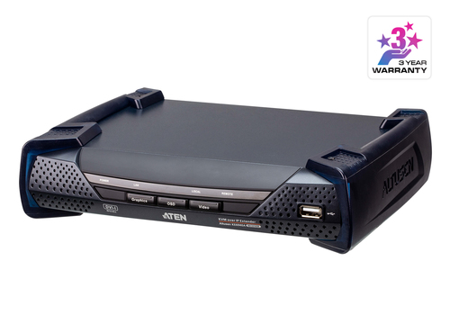 Receptor KVM IP  Dual Display USB  Baja Latencia  1920 x 1200 60Hz RS232 KE6940AR - KE6940AR