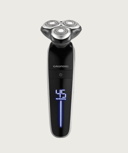 Grundig MS 7640 raseerija mehele Pöörlevad terad Trimmer Must, Hõbe