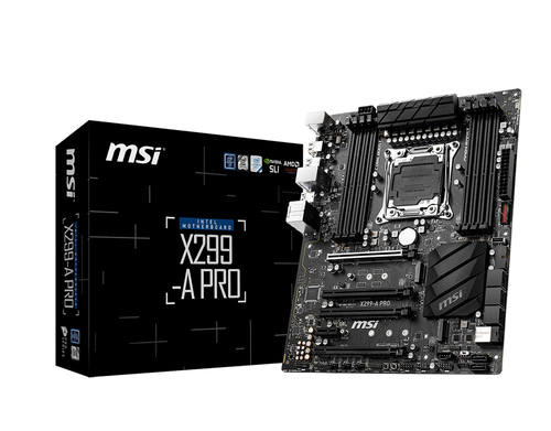 MSI X299-A PRO Intel X299 LGA 2066 (Socket R4) ATX