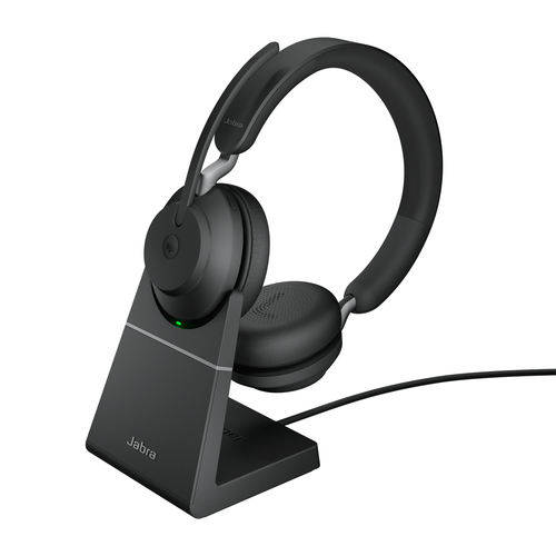 Jabra Evolve2 65 380a MS Stereo Headset Black 706487020073 - image 1