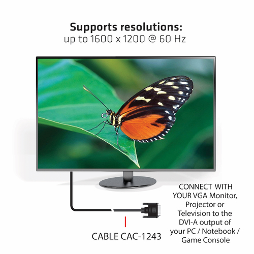 Club 3D DVI-A naar VGA kabel, afbeelding 5