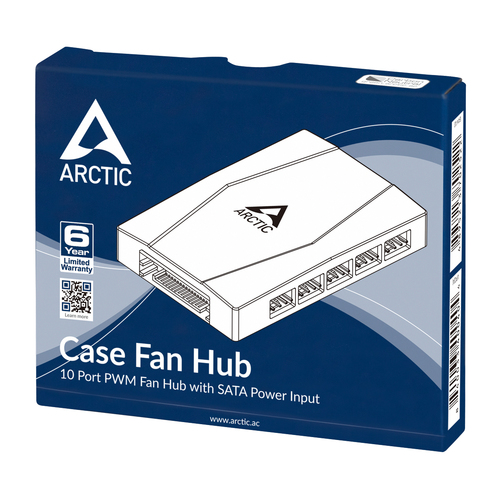 ARCTIC Case Fan Hub Zwart, afbeelding 8