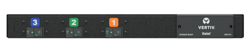 Vertiv UI10026 блок распределения питания 12 розетка(и) 1U Черный