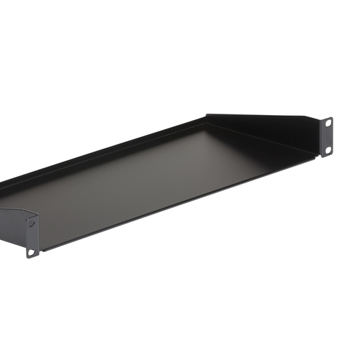 StarTech.com Server Rack Shelf - 1U - 7in Depth Fixed Mount - 33lbs / 15kg Rackhylde Sort – billede 4