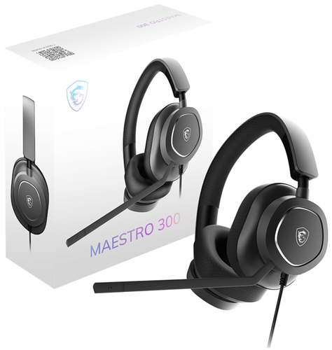 Msi Maestro 300 USB Type-C Head-band Wired Gaming Headset - Black - image 5