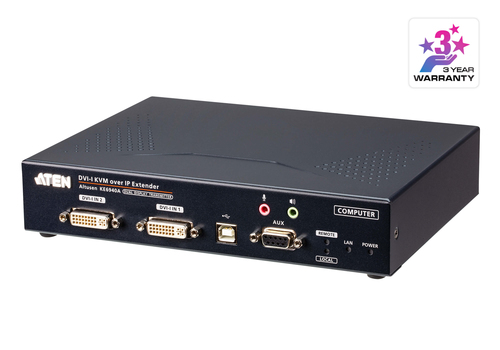 Trasmisor KVM por IP DVII dual display USB KE6940AT - KE6940AT