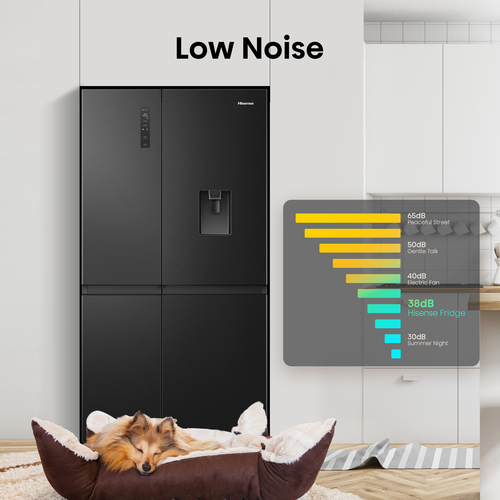 Hisense RS840N4WFE side-by-side refrigerator Freestanding – image 7