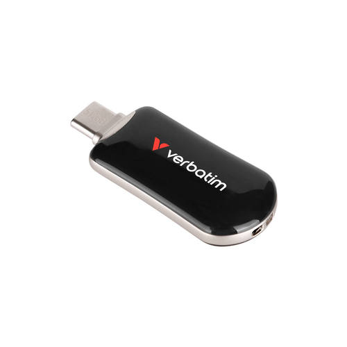 Verbatim Plectra USB-C Flash Drive Black – image 3