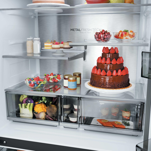 Haier HFR59F18CWMB(UK) side-by-side refrigerator Freestanding – image 6