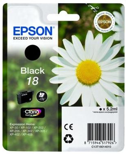Epson Daisy C13T180140 ink cartridge 1 pc(s) Original Black