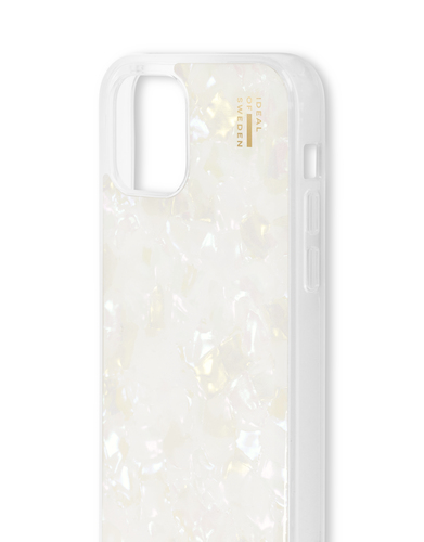 iDeal of Sweden Pearlised Case iPhone 12 / 12 Pro White – image 2