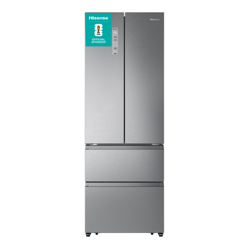 Hisense PureFlat RF632N4AIE1 Total No Frost Multi-door American Fridge Freezer - Stainless Steel look - E Rated, Stainless Steel - image 1