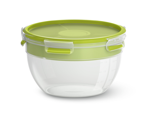 Tefal N10713 Rund Schüssel 2,6 l Grün, Transparent 1 Stück(e)