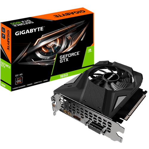 GV-N1656OC-4GD TJ VIDEO GIGABYTE 4GB GTX1656 GDDR6 PCI-E GTX1650 D6OC DVI HDMI DP HDCP GV-N1656OC-4GD  GV-N1656OC-4GD